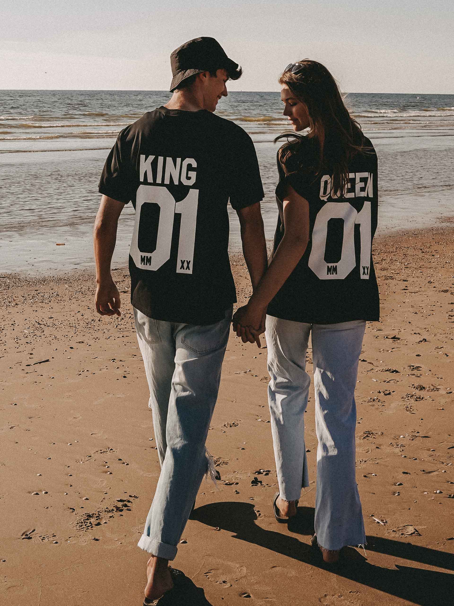 King & Queen 01 T-Shirt – Hamburger Hänger