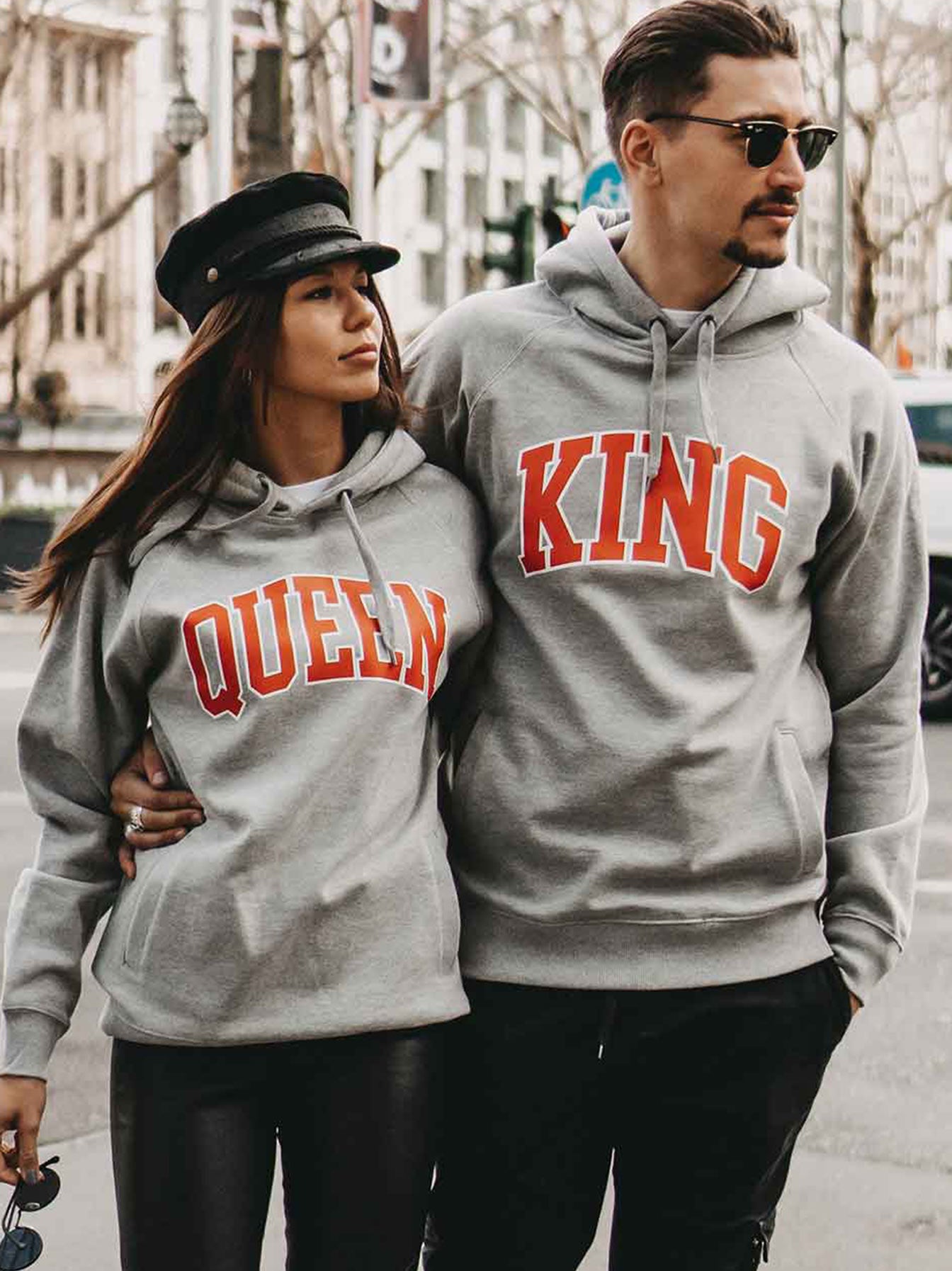 King & Queen Varsity Hoodie