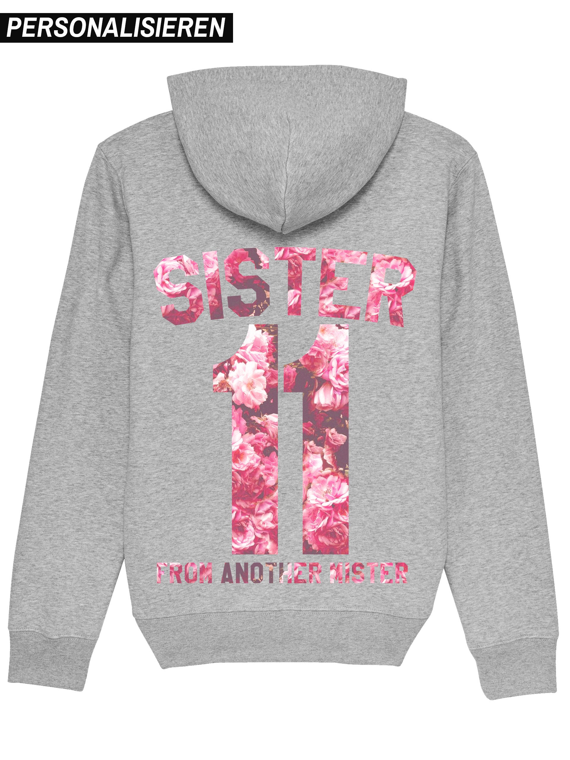 Individueller Sister Hoodie